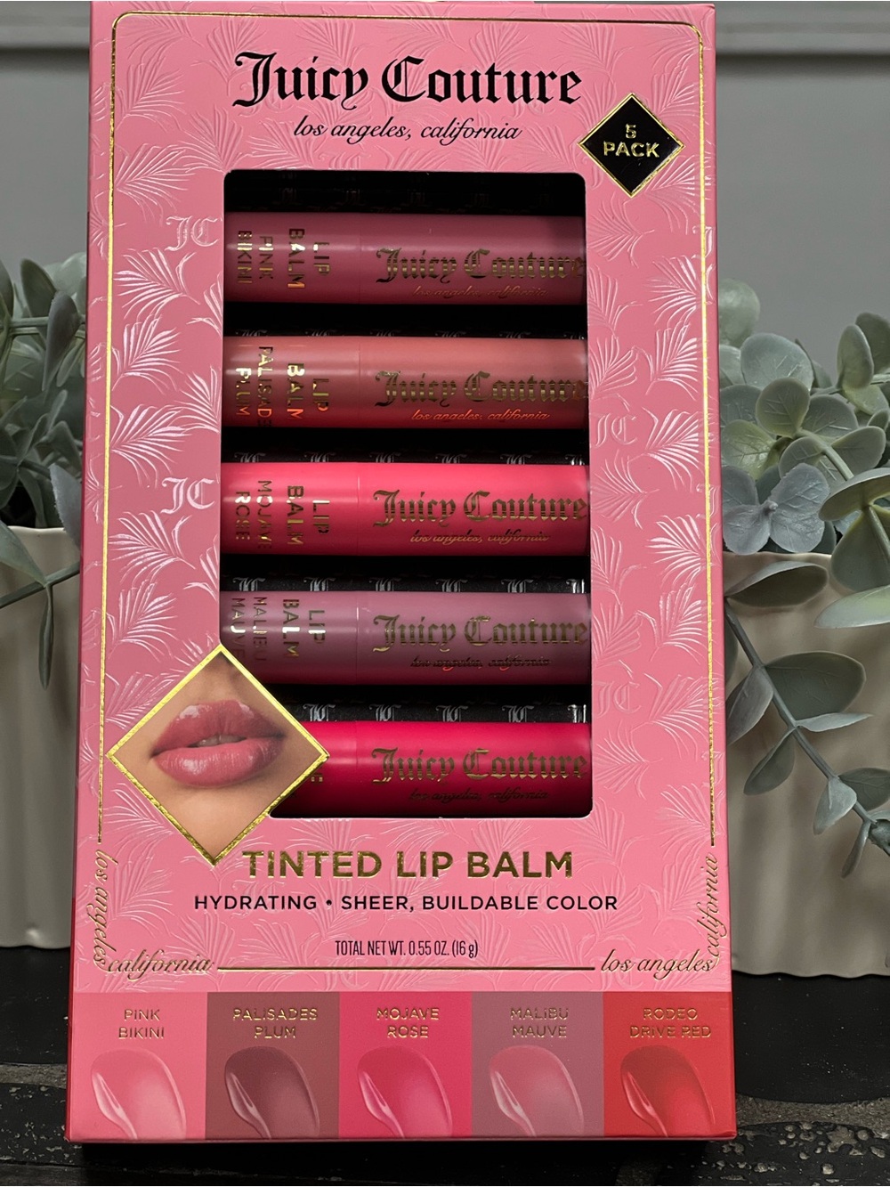 Juicy Couture Tinted Lip Balm Set